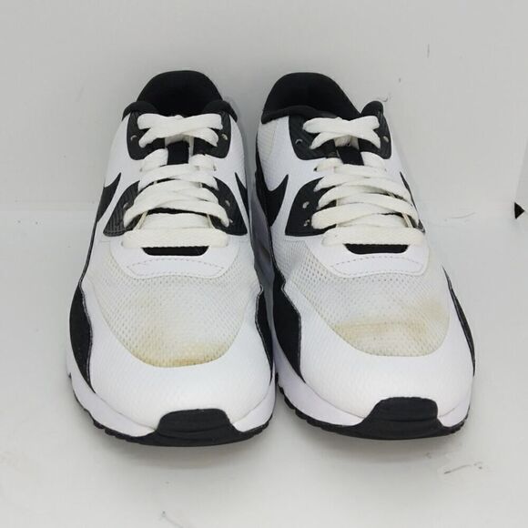 Nike Air Max 90 Ultra 2.0 Boys Pre-owned Black & White Sneakers - sz. 4 1/2Y - Picture 2 of 6